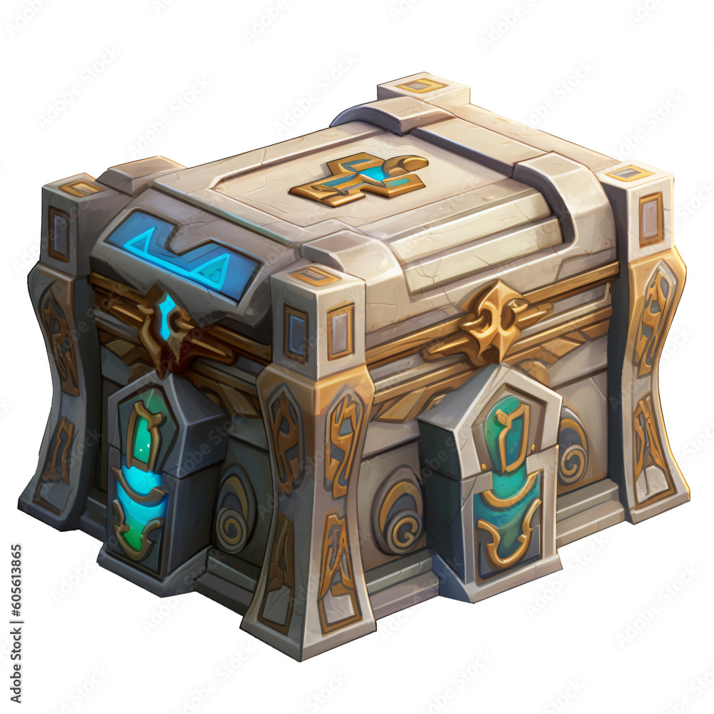 3d rendering of chest for web design, application, game design. 3d high quality isolated render. 3d rendering of chest for web design, application, game design. 3d high quality isolated render.