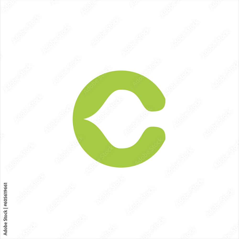 C logo abstract monogram initial letter lettering alphabet typography C logo abstract monogram initial letter lettering alphabet typography