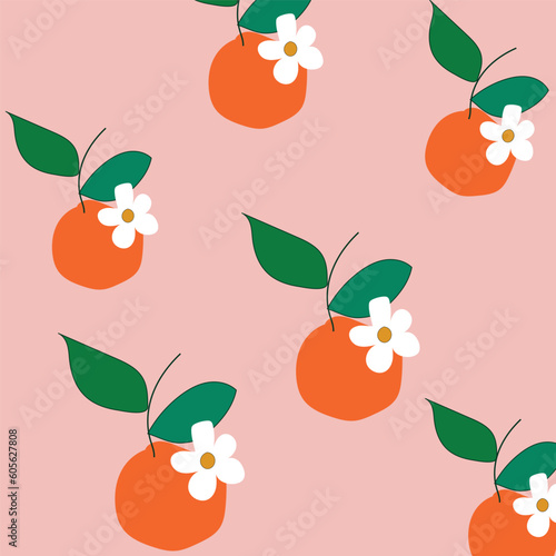 seamless pattern with berries