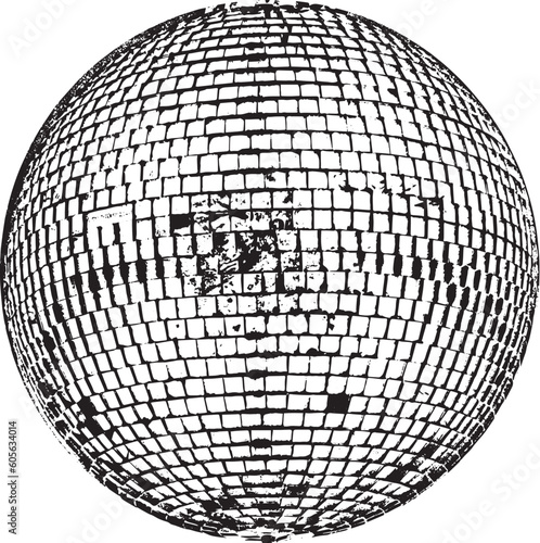 disco ball isolated