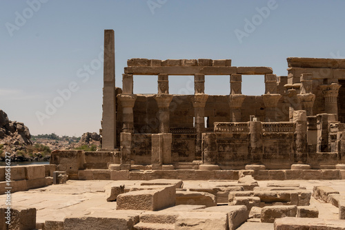Antiguo Templo de Filae en el sur de Egipto