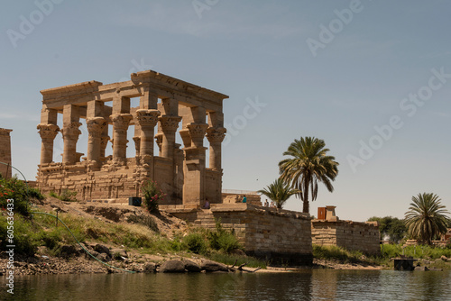 Fotografie Antiguo Templo de Filae en el sur de Egipto