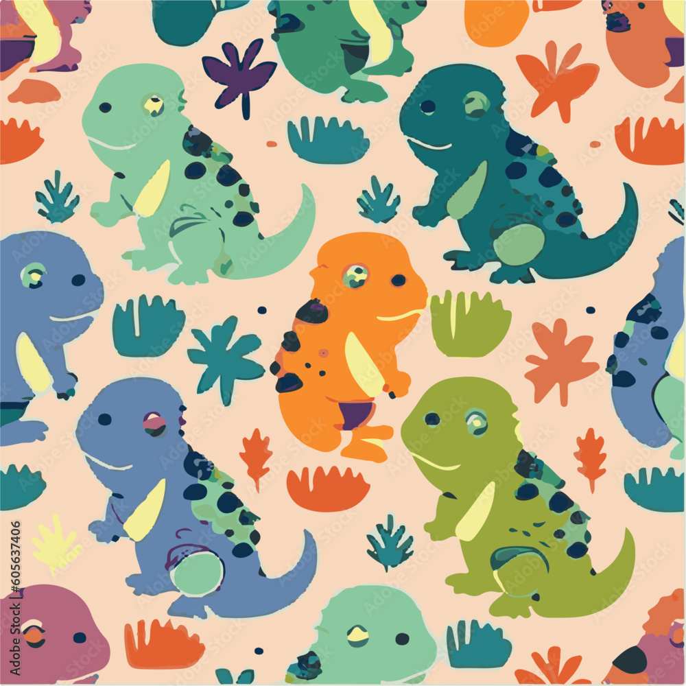 cute simple iguana pattern, cartoon, minimal, decorate blankets, carpets, for kids, theme print design
