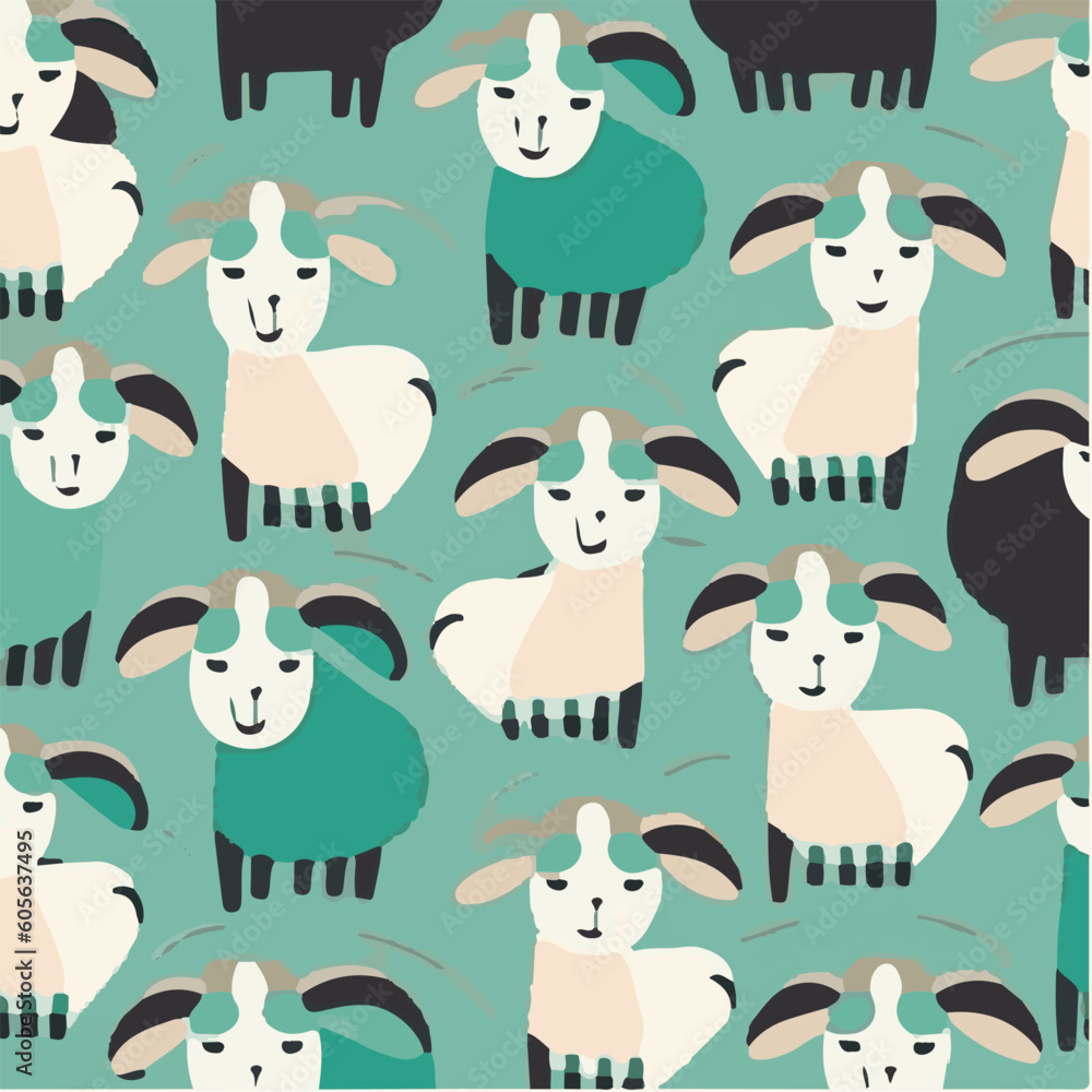 cute simple goat pattern, cartoon, minimal, decorate blankets, carpets, for kids, theme print design
cute simple goat pattern, cartoon, minimal, decorate blankets, carpets, for kids, theme print design