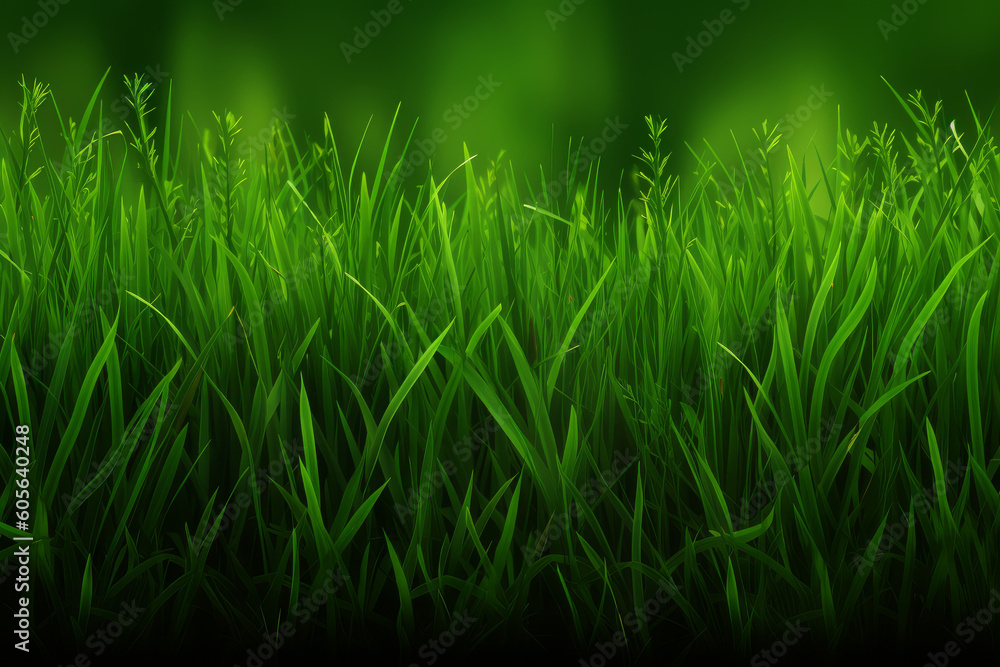 Green grass background, Generative ai Green grass background, Generative ai