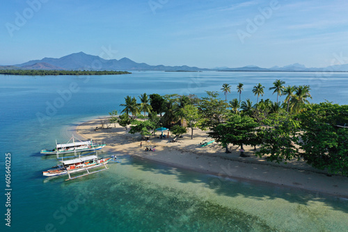 cowrie island, Honda Bay, Palawan, Philippines, 