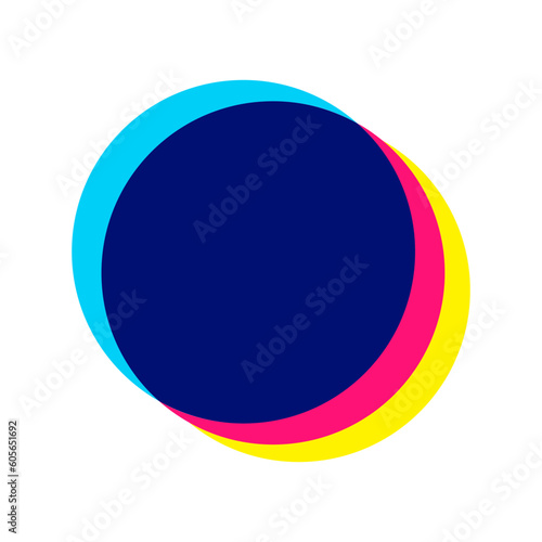 Glitch Geometric Shape