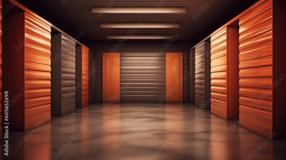 storage hall , ai generative