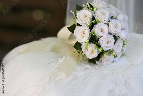 結婚式の当日に着る花嫁の衣装