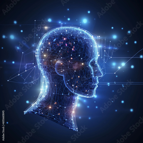 intelligent connections unleashing futuristic AI networks for personalized digital marketing and customized communication,Generative AI