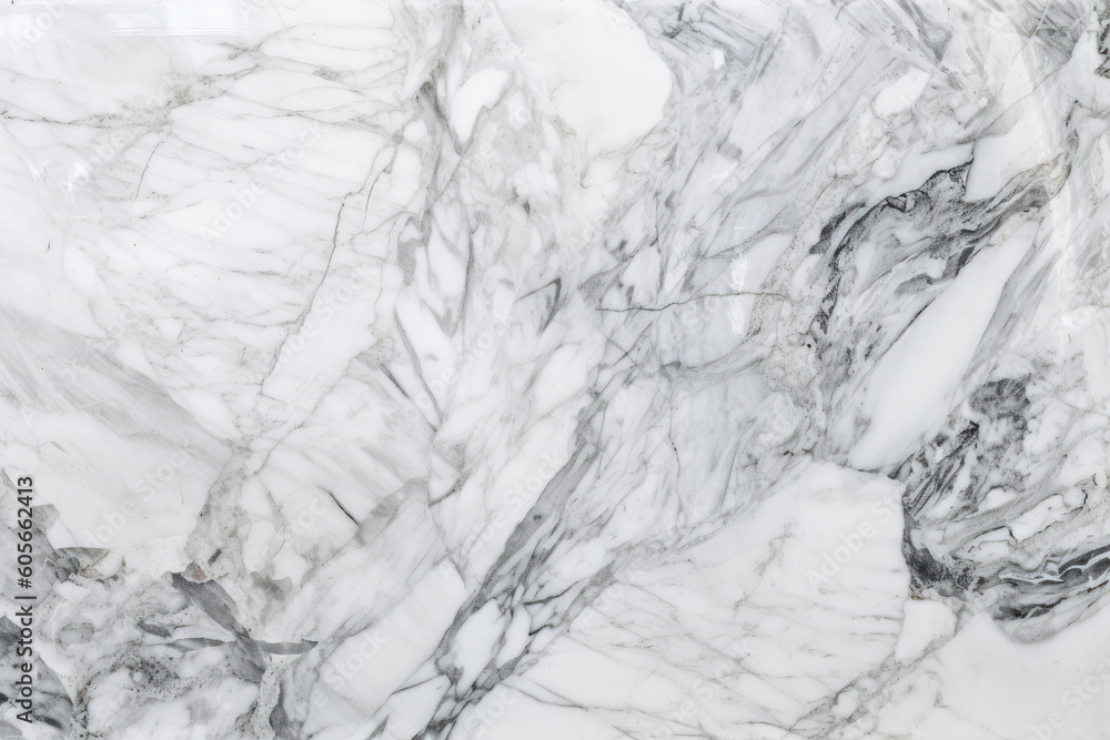 Obraz premium White marble stone texture background, Generative ai