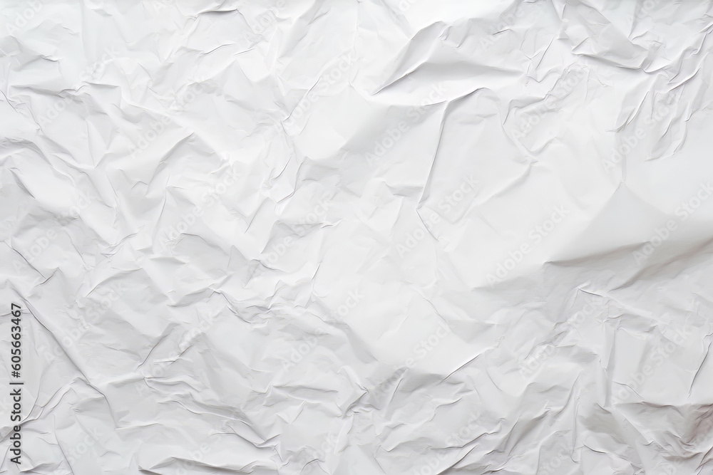 Fototapeta premium White paper texture background, Generative ai