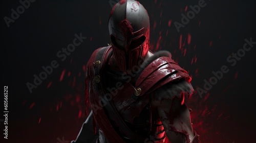 Spartan Warrior S2, Generative AI, Illustration 