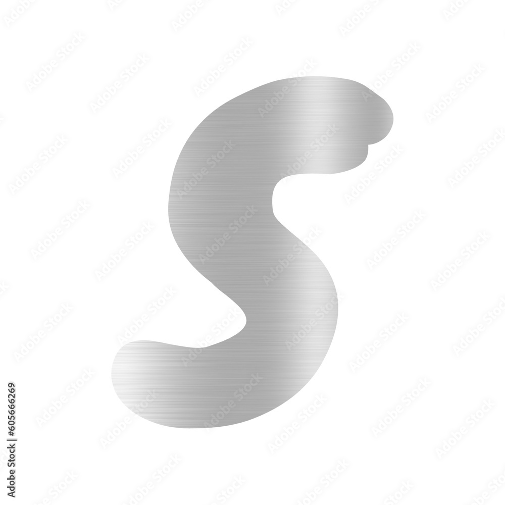 s alphabets with silver glitter s alphabets with silver glitter