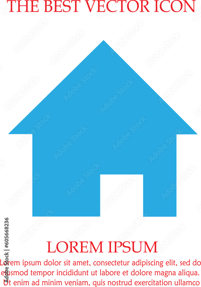 Home vector icon eps 10. House symbol. Simple isolated illustration. Home vector icon eps 10. House symbol. Simple isolated illustration.