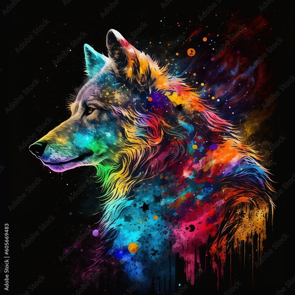 wolf in the night wolf in the night