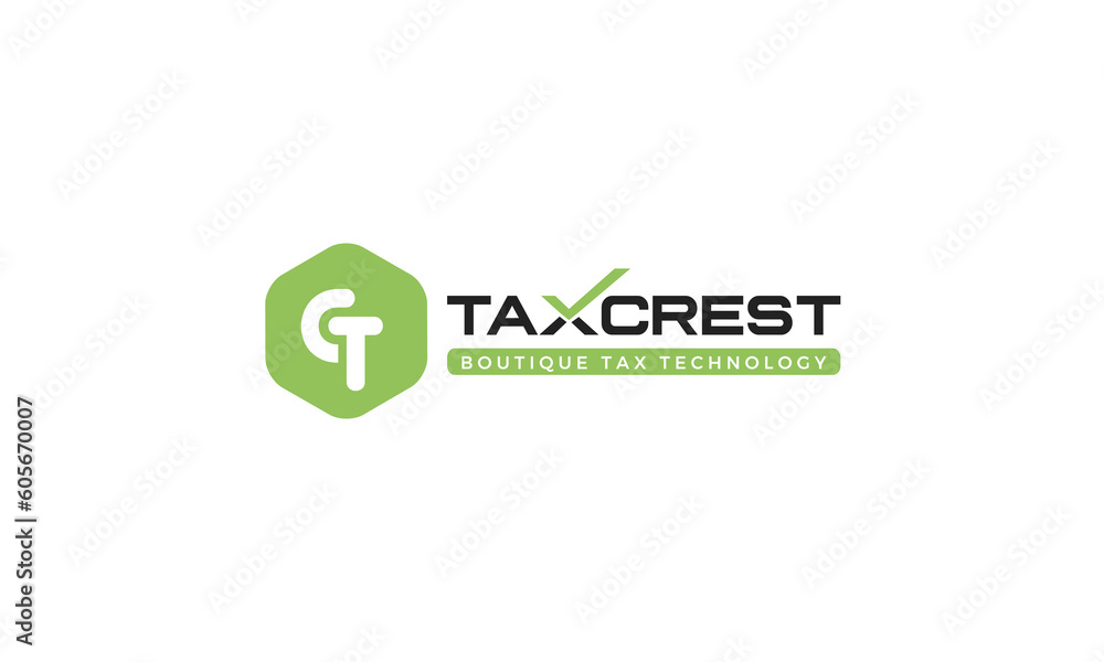 Modern and minimal style TC letter based logo design for tax, finance, accounting and banking industry. Modern and minimal style TC letter based logo design for tax, finance, accounting and banking industry.