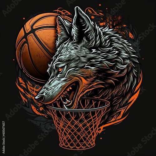 basketball player with ball