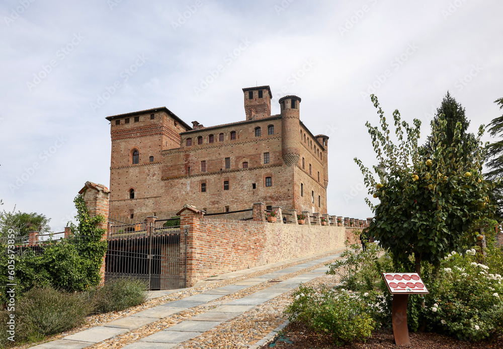 The Castle of Grinzane Cavour, Langhe region, Piedmont, Italy