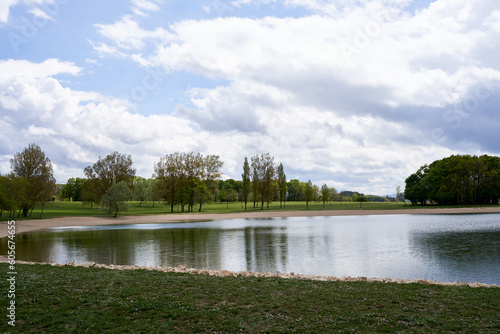 lake in the park