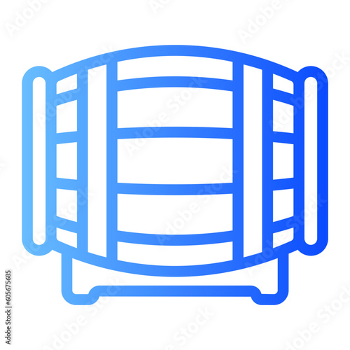 barrel gradient icon