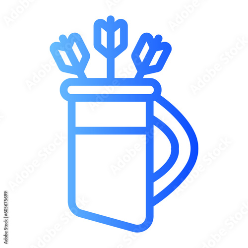 quiver gradient icon