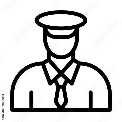 Chauffeur Icon Design