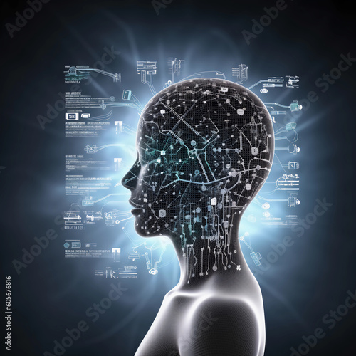 intelligent connections unleashing futuristic AI networks for personalized digital marketing and customized communication,Generative AI