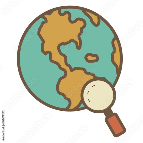 browsing illustration