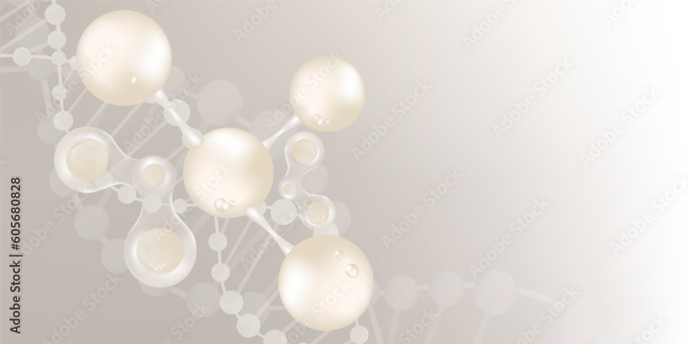 Hyaluronic acid hair and skin solutions ad, white collagen serum drop with cosmetic advertising background ready to use, illustration vector. Hyaluronic acid hair and skin solutions ad, white collagen serum drop with cosmetic advertising background ready to use, illustration vector.