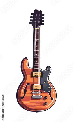Electric guitar modern rock music