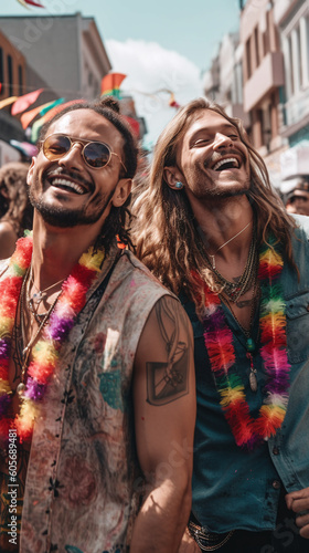 Embracing Love: LGBTQ+ Couple - Love is Love, LGBTQ+ couple, Love, Connection, Authenticity, Gay, Tender moments, Affection, Inclusivity, Relationship, Diversity, Acceptance, Support, Pride