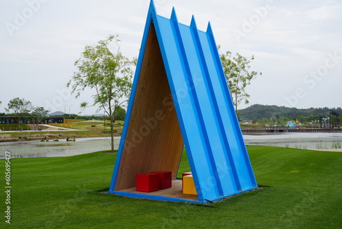 tent in the park