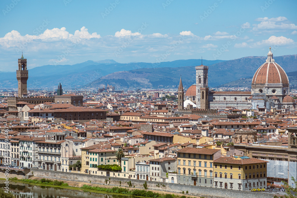A view of the city of Florence, Italy