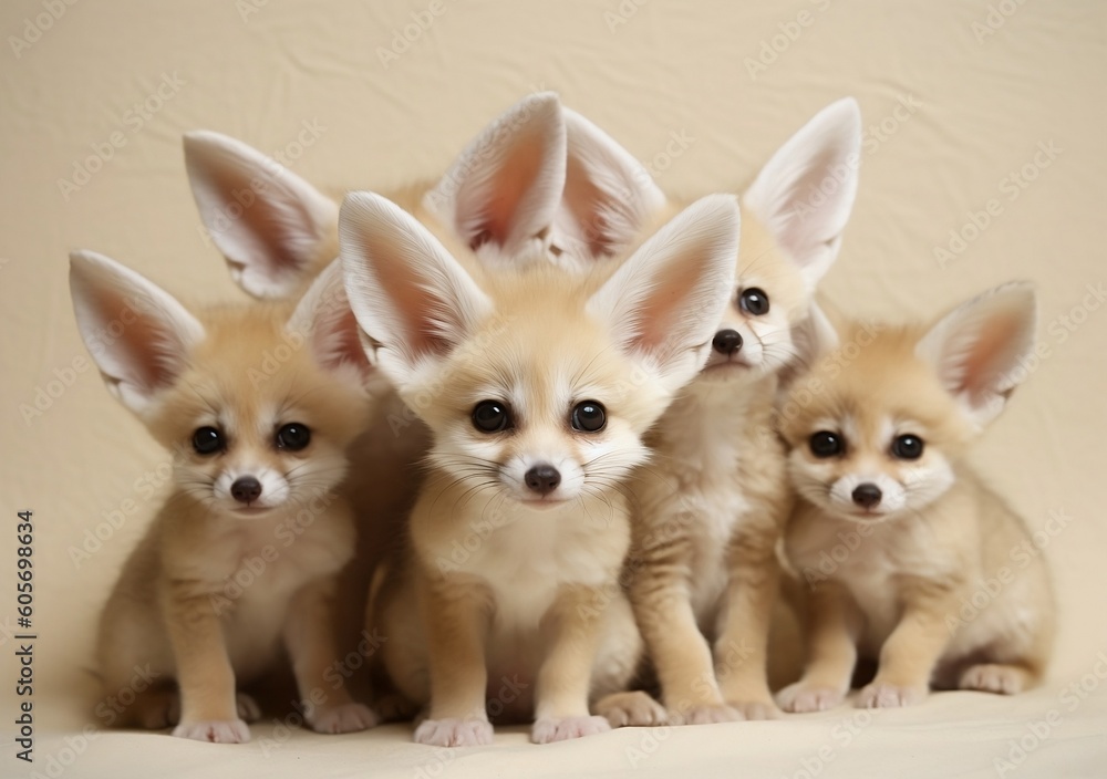 Obraz premium puppies sitting