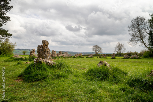 Wallpaper Mural Rollright Stones, ancient stone circle Oxfordshire Torontodigital.ca