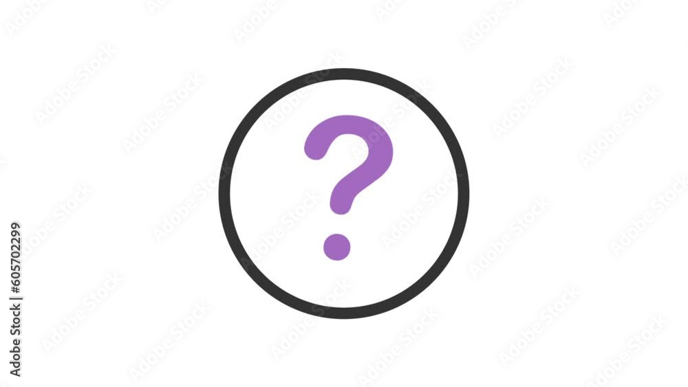 Help, Web Interface animated icon on white background.
Help, Web Interface animated icon on white background.