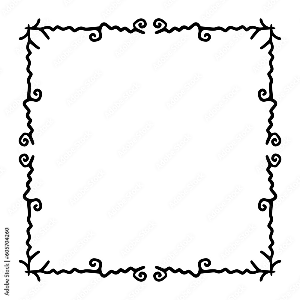 floral art square frame floral art square frame