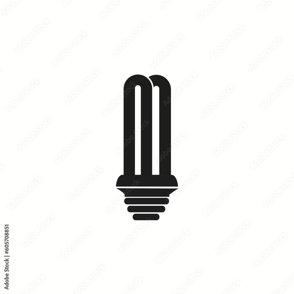 Led lamp icon energy economy technology.Vector Led lamp icon energy economy technology.Vector