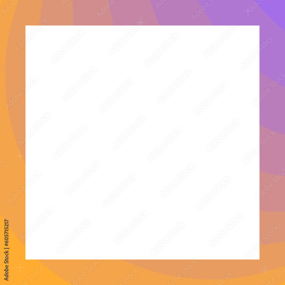 colorful pattern square frame colorful pattern square frame
