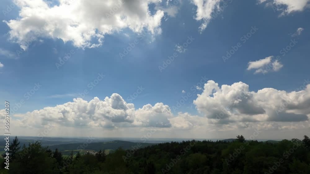 Clouds Video of white clouds moving in the blue sky background creating a fantastic cloudscape filmed in time lapse mode at 4k Clouds Video of white clouds moving in the blue sky background creating a fantastic cloudscape filmed in time lapse mode at 4k