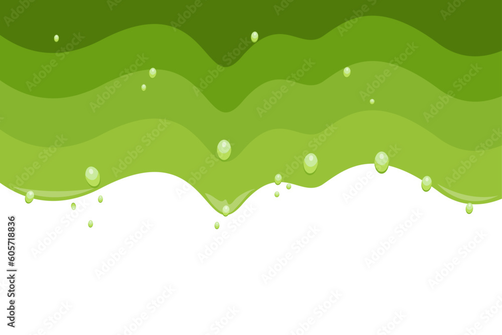 Obraz premium avocado juice background on white background