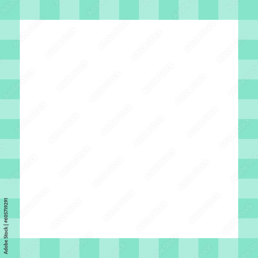 colorful pattern square frame