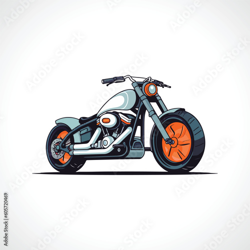 Super Bike Vector Motorcycle Vector Illustration