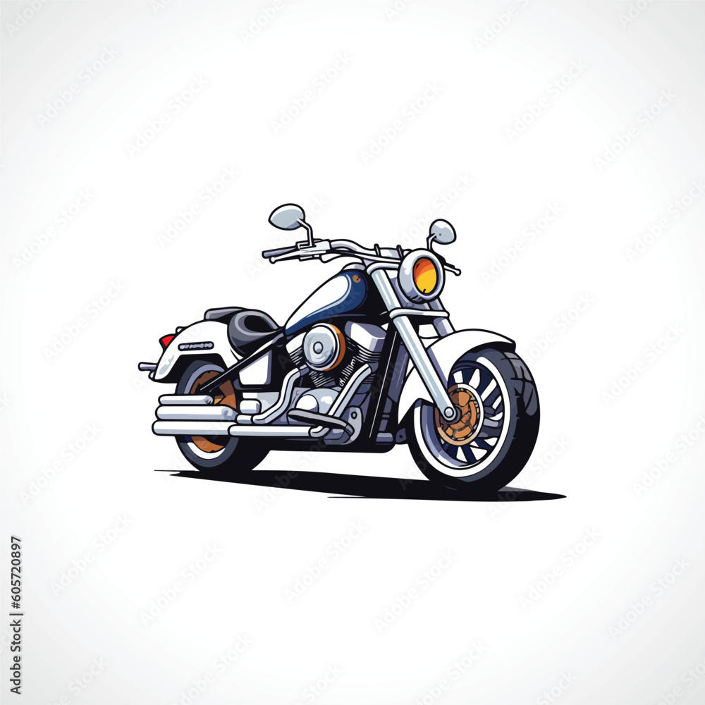 Fototapeta premium Super Bike Vector Motorcycle Vector Illustration