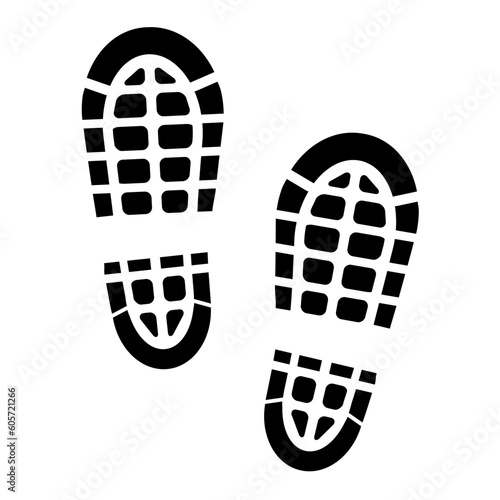 shoe prints icon