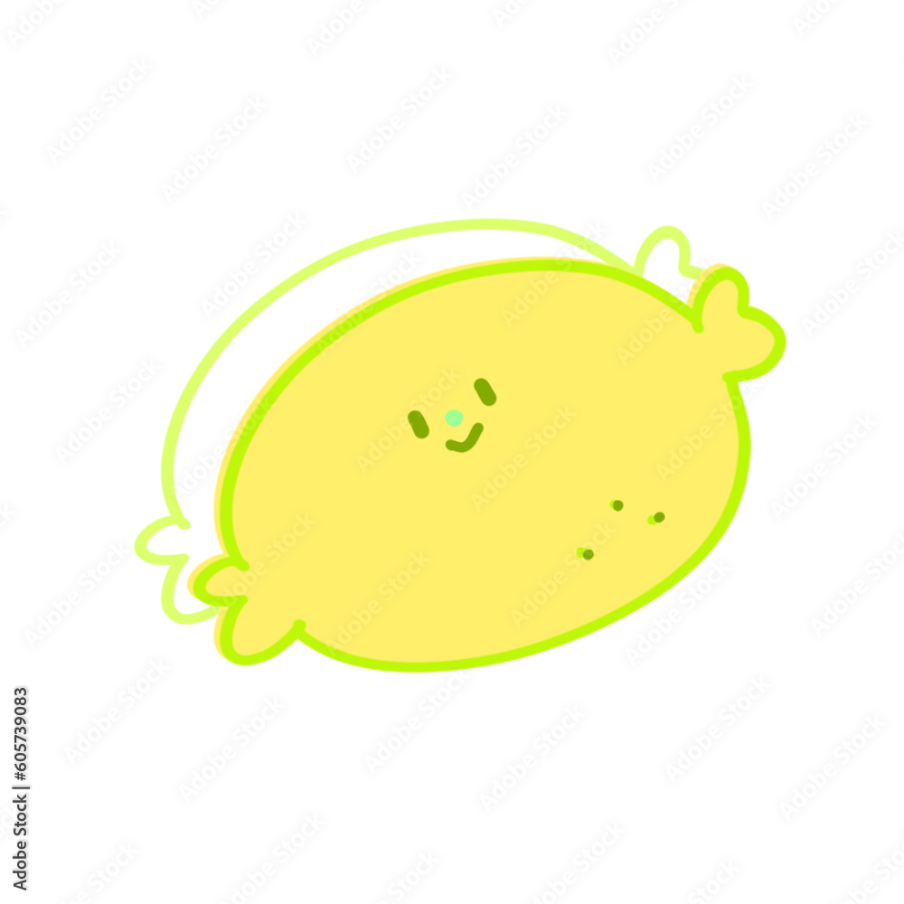 illustration of a lemon illustration of a lemon