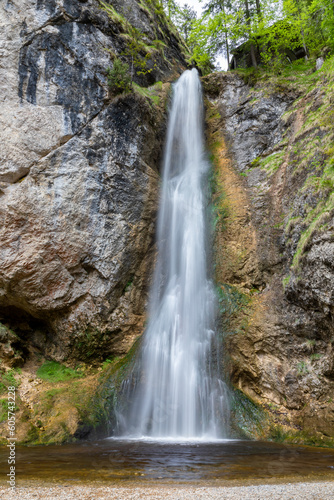 Wasserfall in der Pl  tz Klamm am Rettenbach bei Salzburg    sterreich