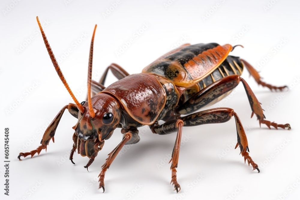 cricket isolated on white background cricket isolated on white background