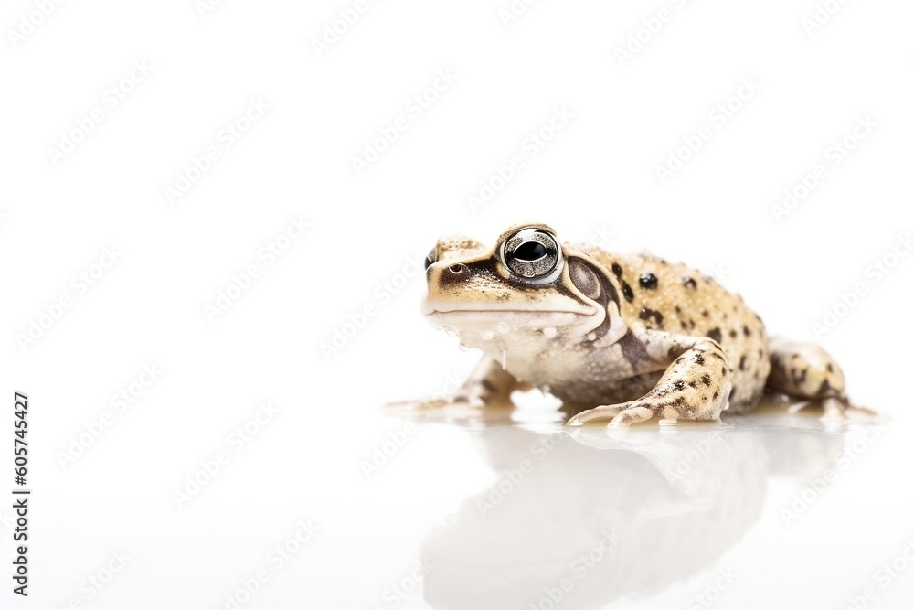 Fototapeta premium frog on white background